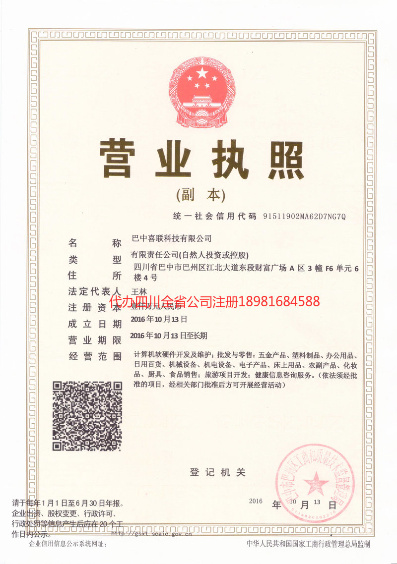 百色百色喜联科技有限公司